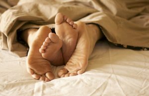 having sex under the bedsheet
